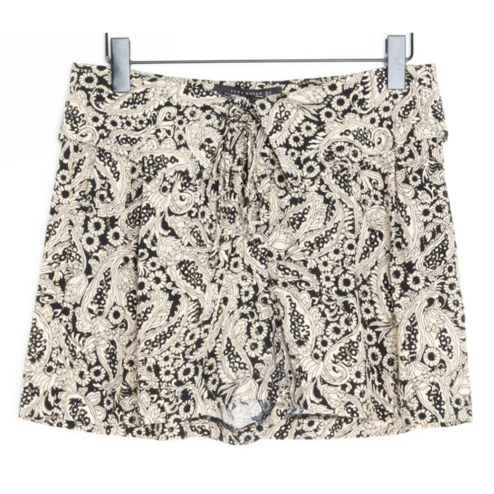 ZARA Fold Over Waist Shorts